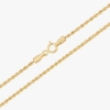 Złoty Łańcuszek damski 45cm splot Korda 1,6 mm pr.585